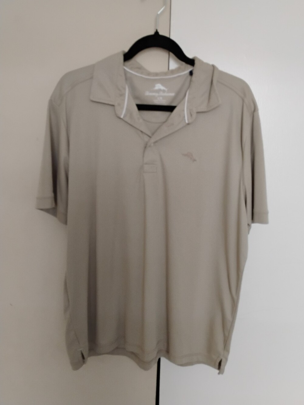 Tommy Bahama Men's Tan Polo Shirt